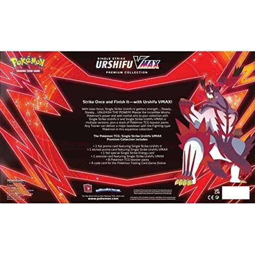 Pokémon | Urshifu Single Strike Vmax Premium Box - £30.80 @ Amazon