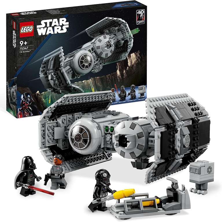 LEGO 75347 Star Wars TIE Bomber Model Kit - £39.99 w/voucher