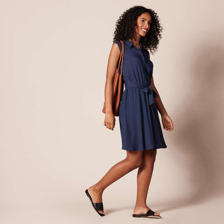 amazon prime shirt dress yellow stripe shirt dress Citrus Breeze Stripe Shirt Dress  Priya Keswani  Label