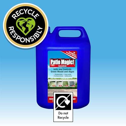 Patio Magic! Concentrate: Ideal for Patios, Paths and Driveways (Kills Algae and Lichens), 5 Litres