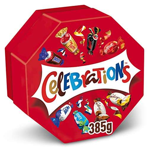 Celebrations 385g, £1.25 with voucher