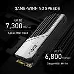 Silicon Power 2TB XS70 - Works with Playstation 5, Nvme PCIe Gen4 M.2 2280 with heatsink, Internal Gaming SSD @ SP EUROPE / FBA