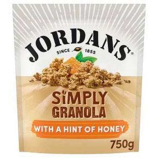 Jordan's simply Granola (hint of Honey) 750g 25p @ Sainsburys - Manchester Piccadilly Station