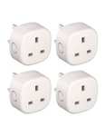 Nooie Smart Plug Works with Alexa and Google Home WiFi Plug with Remote 2.4Ghz ONLY (4 Packs) £20.60 @ Dispatches from Amazon Sold by Nestee