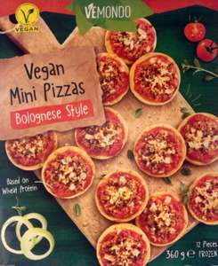 Vegan Mini Pizzas Bolognese Style - Vemondo - 360g (Shepherds Bush)