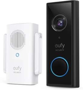 eufy Security Video Doorbell Camera, Wireless 2K (Battery-Powered) with Chime £108 Dispatches from Amazon Sold by RaceTrackWOW