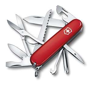 Victorinox Fieldmaster Swiss Army Pocket Knife SAK, Medium, Multi Tool, 15 Functions, Blade, Wood Saw, Red - £31.49 @ Cooking Fun / Amazon