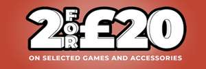 Get 2 - £20 On Over 60+ Nintendo Switch Games (Free Reserve & Collect)