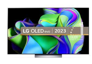 LG OLED77C36LC & OLED77C34LA 77” C3 4K 120Hz OLED TV + 5 Year Warranty - With LG Sign-up & Using 20% BLC or Student Beans