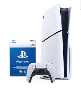PlayStation 5 Console (Slim) & £20 Wallet Top-Up