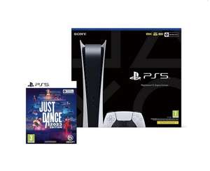 PlayStation 5 Digital Console & Just Dance 2023 £414.98 + Free Collection / £3.99 delivery @ Very