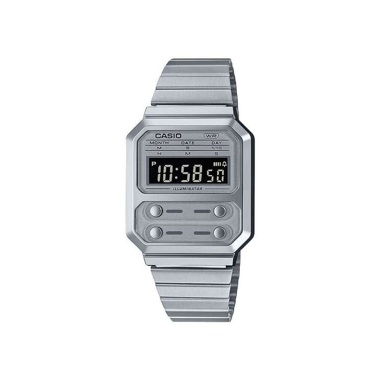 Casio A100WE-7BEF Vintage Mens Digital Watch