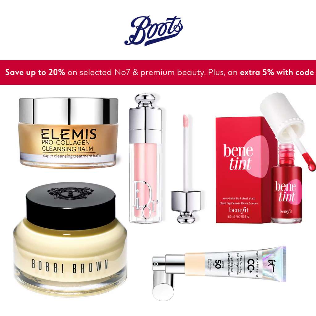 Sale Up To 20 On Selected Premium Beauty And No7 Extra 5 Off With 
