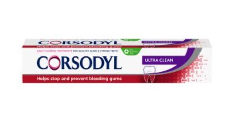 Corsodyl Toothpaste Ultrclean 75ml