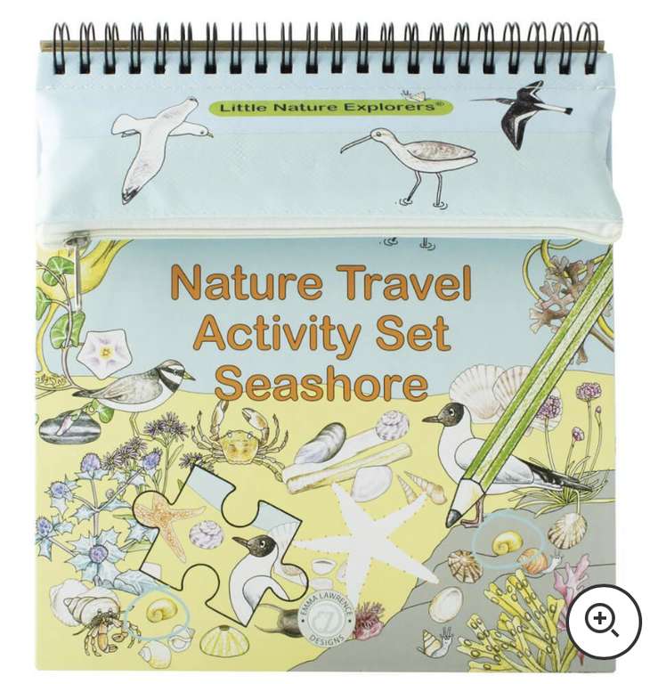 Little Nature Explorers - Travel Activity Set Wildlife/Seashore £4.99 + £3.99 delivery @Zavvi