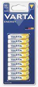 Varta 30 pack AAA batteries - £6.99 Instore @ Aldi (Hull)