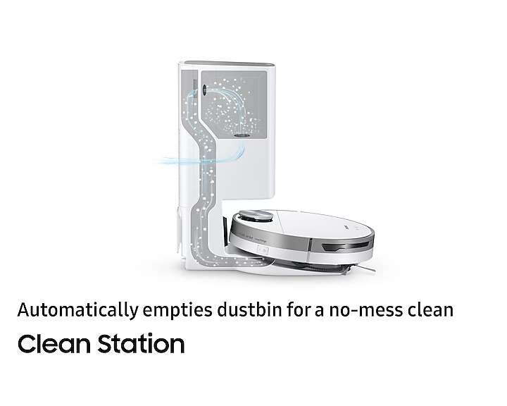 Samsung Jet Bot+ Robot Vacuum Cleaner with Auto Empty CleanStation (possible £100 cashback)