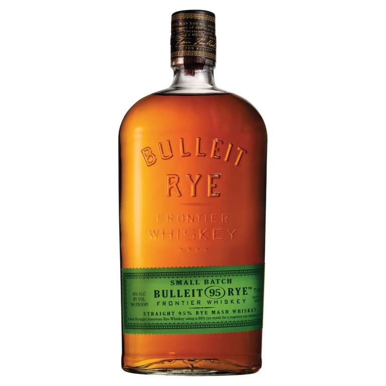Bulleit 95 Rye Whiskey 45% ABV 70cl