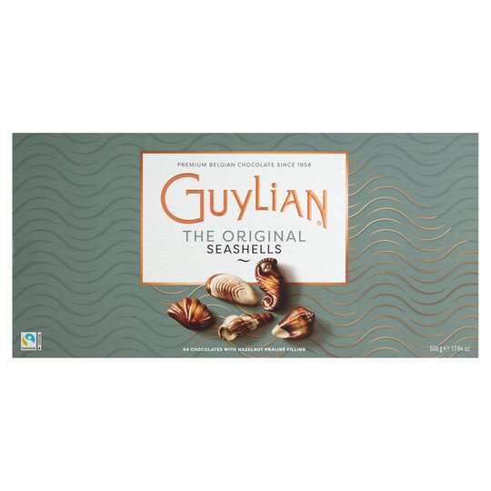 Guylian Seashells 500G Box - £7.50 Clubcard Price @ Tesco