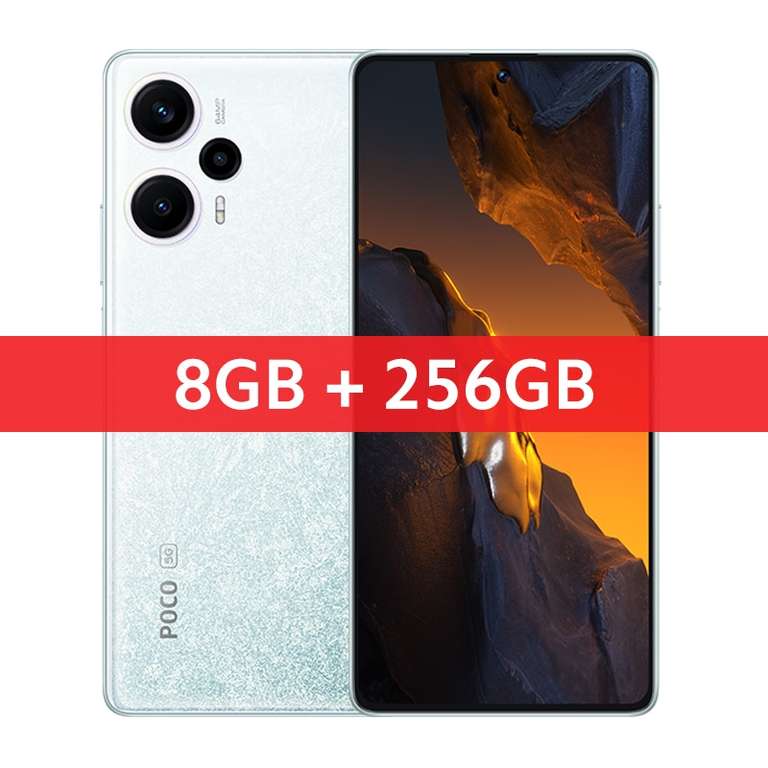 POCO F5 5G 8+256GB Smartphone - Snapdragon 7+ Gen 2, 120Hz OLED, 5000mah (12+256GB for £258.07) - Sold by POCO Official Store (W/Code)