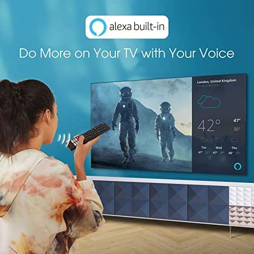 Hisense 43A6EGTUK (43 Inch) 4K UHD Smart TV, with Dolby Vision £239 @ Amazon