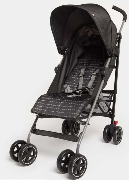 Mothercare Nanu Stroller - Black Stripe with code
