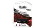 Kingston KC3000 2TB PCIe 4.0 NVMe M.2 SSD 7,000MB/s¹ read/write 3D TLC NAND £138.34 @ Amazon DE