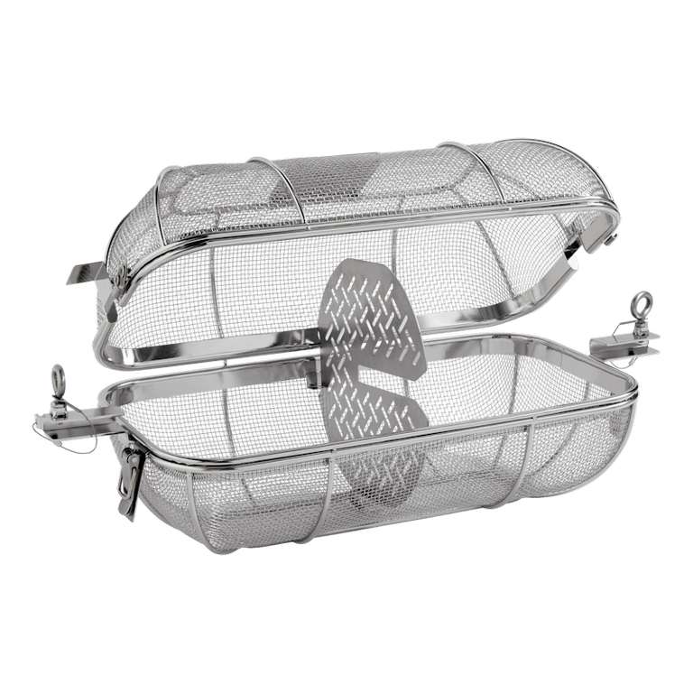 Weber 7686 Crafted Rotisserie Basket Crisping Basket - £39.94 + £4.95 Delivery or £50 Free Delivery @ WowBBQ