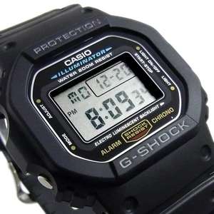 Men's Casio G-Shock Chronograph Watch DW5600E-1V