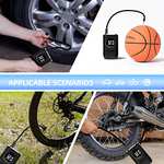 Portable Tyre Inflator Cordless Tyre Air Compressor Rechargeable 150PSI Auto-Off Air Pump with LED Lights- With Voucher