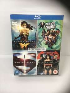 Wonder Woman/Suicide Squad/Man of Steel/Batman V Superman Dawn of Justice Blu Ray - w/Code, Sold By soundvisioncollectables
