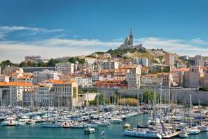Direct return flight from Bristol to Marseille (France), 17th to 22nd May, via Ryanair