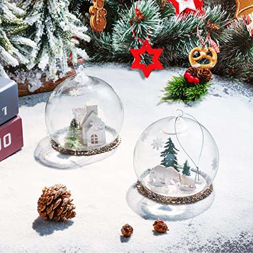 Luxspire 2 Pack Christmas Balls Ornaments, £4.99 Dispatches from Amazon Sold by Joiel EU