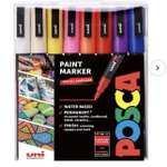 Hobbycraft - 25% Off POSCA Paint Pens + Free C&C over £10 / Delivery Over £25 Spend