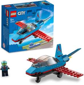 LEGO City 60323 Great Vehicles Stunt Plane Jet Aeroplane - £6.00 @ Amazon