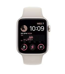 Apple Watch SE (2022) GPS & cellular 44mm starlight + 3 month free fitness
