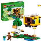 LEGO 21241 Minecraft The Bee Cottage Construction Toy with Buildable House, Farm, Baby Zombie and Animal Figures
