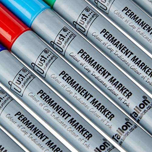 Pack Of 8 Coloured Permanent Markers - £2.14 @ Amazon