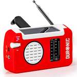 Duronic Wind UP Solar Powered Radio HYBRID USB Rechargeable - Sold By Duronic