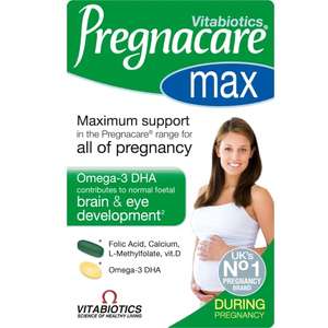 Pregnacare Max, White, 84 Count (Pack of 1) S&S £9.49