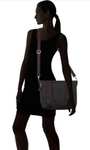 Kipling Women's Asseni S Top-Handle Bag Black/Blue/Brush Stripes