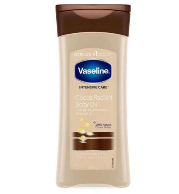 Vaseline Intensive Care Cocoa Radiant Body Oil 200ml (Free Order & Collect)