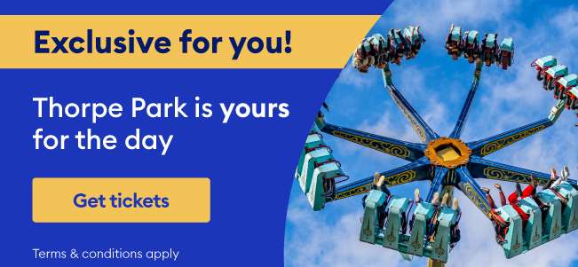Thorpe Park Health Service Discounts day 16th March also Carers and Teachers , Charity workers PP (Under 3s Go Free)