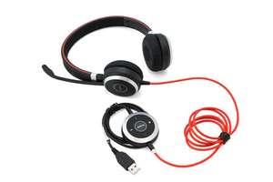 Jabra Evolve 40 Duo MS USB Headset. Customer return Excellent condition - £11.68 @ BT Shop