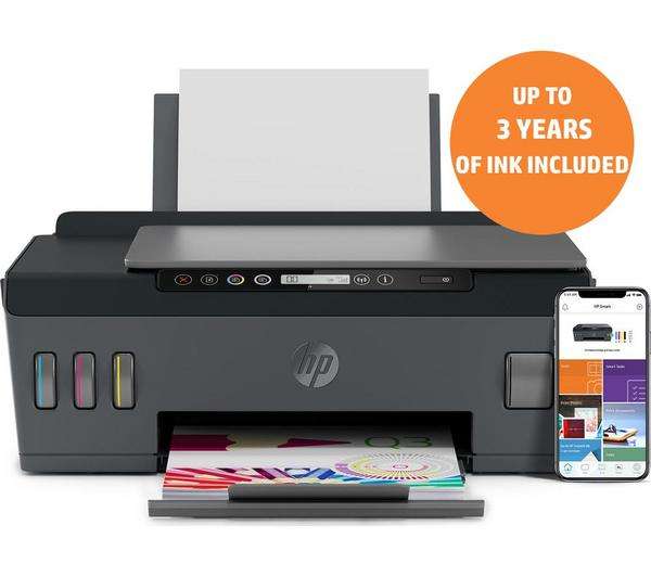 HP Smart Tank Plus 555 All-in-One Wireless Inkjet Printer with 3 years of Ink in the box now £159.99 @ Currys