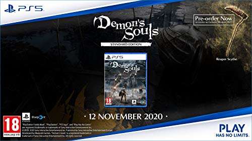Demon’s Souls - PlayStation 5 £24.99 @ Amazon