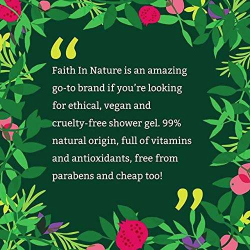 Faith In Nature Natural Coconut Body Wash, Hydrating, Vegan and Cruelty Free (£3.61 S&S)