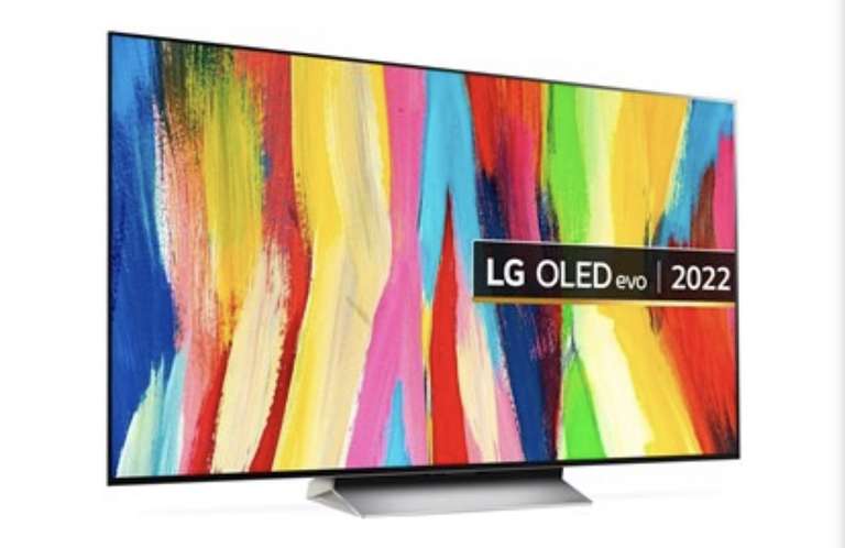 LG C2 55" 4K HDMI 2.1 Smart OLED TV with Dolby Vision IQ 5 year warranty £1002 with code @ Box