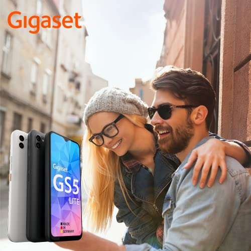 Gigaset GS5 LITE smartphone (Helio G85, removable battery, Full HD+ screen, 4+64GB - £120.44 @ Amazon (sold and dispatched by Amazon.eu)