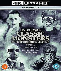 Universal Classic Monsters: Icons of Horror Collection 4K Ultra HD / Blu-ray / 2021 / Region Free - £31.92 at Amazon Spain